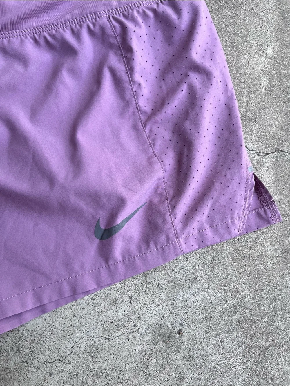 Nike Women’s Lavender Athletic Running Shorts